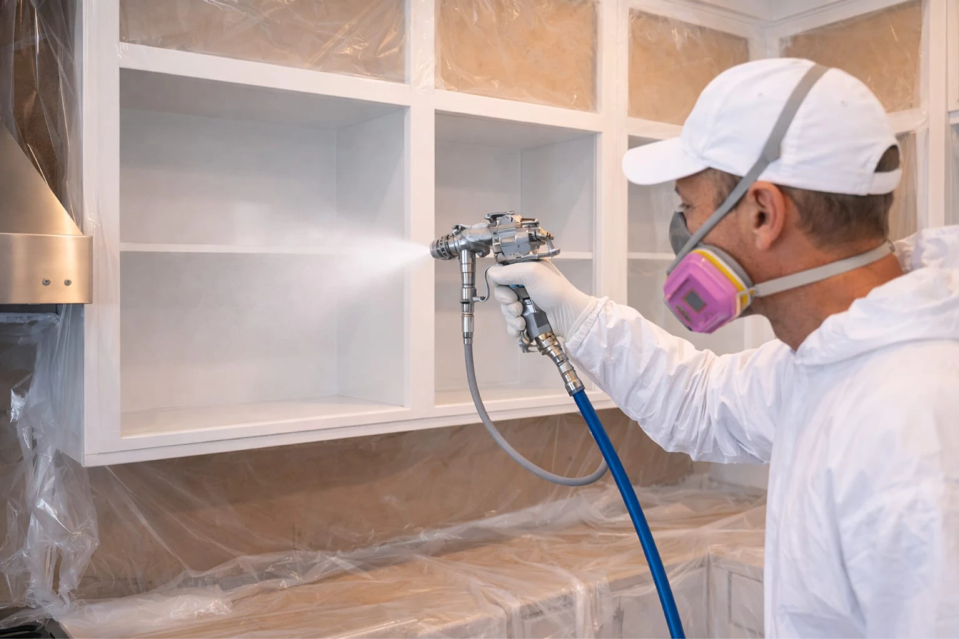 BEE Pro kitchen painting project